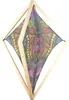 PSYWORK Schwarzlicht Mesh Elasthan 3D Raute "Magnetic Field Produktbild-Vorschau 1