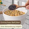 Vogeltränke Käfig Futterstation Vögel Gitteerbefestigung Produktbild-Vorschau 6