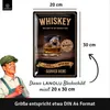 Retro Blechschild Whisky, Bar Schild, Whiskey Schild als Produktbild-Vorschau 9