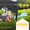 tillvex® 2X Seitenwand anthrazit für Pavillon 3x3m & 3x6m | Produktbild-Vorschau 7