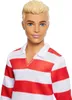 Barbie Fashionista Ken-Puppe - Red and White Strip Produktbild-Vorschau 6