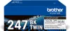 brother TN-247BKTWIN  schwarz Toner, 2er-Set Produktbild-Vorschau 3