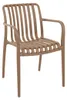 HOMLA VALORO Gartenstuhl Ziegel 56x57x81 cm Produktbild-Vorschau 1