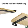 Wandregalhalter 2 Regalstützen, Schwerlastregalstützen für Produktbild-Vorschau 4