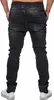 Tazzio Jeans da uomo Regular Fit in stile biker jogger Anteprima dell’immagine prodotto 4