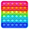 Fidget Pop Toy Rainbow Viereck Produktbild-Vorschau 1
