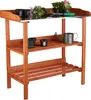 relaxdays 10020727_0 relaxdays Pflanztisch orange 92,0 x Náhled obrázku produktu 1