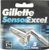 Gillette Sensor Excel náhradní břity na holení 5 ks M Podgląd zdjęcia produktu 4