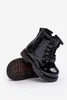 Lackierte Kinderstiefel mit Reißverschluss Schwarz Tibbie Produktbild-Vorschau 11
