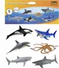 Idena Spielfiguren-Set  Meerestiere 15cm 6teilig Produktbild-Vorschau 1