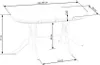 Klapptisch Joseph, faltbar, 150 cm breit, 90 cm tief, 77 cm Produktbild-Vorschau 11