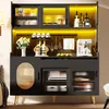 Buffetschrank 145x39x171cm – Seitenboard & Küchenschrank, Produktbild-Vorschau 3