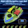 GPS Fishing Bait Boat z 7-kolorowym oświetleniem LED Pilot Podgląd zdjęcia produktu 8