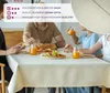 Fleckenabweisende bügelfreie Tischdecke mit Lotuseffekt, Produktbild-Vorschau 4