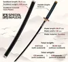 Bambusový anime meč katana pro cosplay, meč inspirovaný Náhled obrázku produktu 2