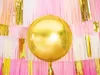 Kugel-Folienballon, 40cm, gold Produktbild-Vorschau 4