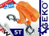 GEKO Corde de remorquage 5m, 5t avec crochets G02391 Voir les images du produit 5