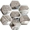 Boxspringbett Schlafzimmerbett 160x220cm LAZARO Nr.5 Ecru Produktbild-Vorschau 2
