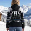 Nebulus Felpa norvegese con cappuccio NORJAN donna, calda Anteprima dell’immagine prodotto 7