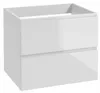 Mobile bagno 60x50 cm sospeso bianco lucido con top Modus Anteprima dell’immagine prodotto 1