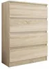 Komoda 70 cm 4 zásuvky skříňka FRAMIRE R-4 sonoma Náhled obrázku produktu 7