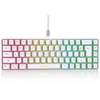 HXSJ Tastatur- und Maus-Kombination, kabelgebunden, K68 RGB Produktbild-Vorschau 9