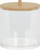 Úložný box na make-up a vatové tamponky s bambusovým víkem Náhled obrázku produktu 4