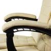 MALATEC 23287 Bürostuhl mit Fußstütze beige Produktbild-Vorschau 4