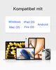 Inateck Bluetooth-Tastatur,Ultraslim QWERTZ,Vergrößerte Produktbild-Vorschau 7