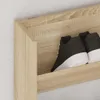 vidaXL Nástěnný botník Sonoma Dub 80x18x90 cm Dřevěný Náhled obrázku produktu 3