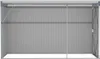 vidaXL Abri de jardin Gris 118x288x178 cm Acier galvanisé Voir les images du produit 5