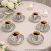 Sada 6 šálků na espresso Palazzo (80 ml) s podšálky, Náhled obrázku produktu 3
