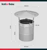KOTARBAU® Schornsteinabdeckung ø 160 mm Kaminhaube Produktbild-Vorschau 3
