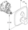 Kludi 418300575 AMEO Unterputz-Thermostatarmatur Produktbild-Vorschau 2