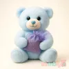 Bambly Lavendel Teddybär Plüschtier Mascotte Kuscheltier Produktbild-Vorschau 15