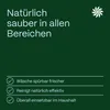 A dark green background with white text and a white flower-like logo. Produktbild-Vorschau