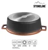 STONELINE® Bräter 32 cm 6,6 l | mit Deckel Produktbild-Vorschau 2