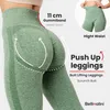 Bellivalini Sport Leggings Damen High Waist Push Up Scrunch Produktbild-Vorschau 3
