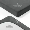 Close-up shots of a fitted sheet, highlighting its features. Produktbild-Vorschau