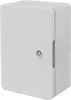A white industrial enclosure with a lock on the door. Anteprima dell’immagine prodotto