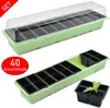 2x Pflanzkasten - 40 Anzuchttöpfe Pflanzschalen Mini Produktbild-Vorschau 1
