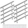 10 stuks meugelknoppen, model R96, chroom, glanzend, Productafbeelding-voorbeeld 1