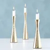 Boltze Gruppe Cone Kerzenleuchter gold 3tlg Produktbild-Vorschau 12