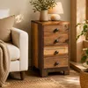 Altholz-Beistellschrank PARADOR 50cm Kommode mit 4 Produktbild-Vorschau 3