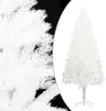 vidaXL Künstlicher Weihnachtsbaum Naturgetreue Nadeln Weiß Produktbild-Vorschau 2