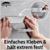 DEKAZIA® Toilettenpapierhalter ohne Bohren Edelstahl | Produktbild-Vorschau 2