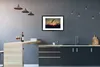 MuchoWow® Gerahmtes Poster Gras - Herbst - Sonnenuntergang Produktbild-Vorschau 2