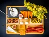 Bambusbrett für Aufschnitt, Käse und Snacks + Messer- und Produktbild-Vorschau 4