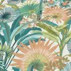 Erismann Rauhfaser-Vliestapete Martinique Floral türkis Produktbild-Vorschau 8