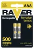 Akku RAVER SOLAR 400 mAh HR03 (AAA) - 12 + 4 Stk. kostenlos Náhľad obrázku produktu
